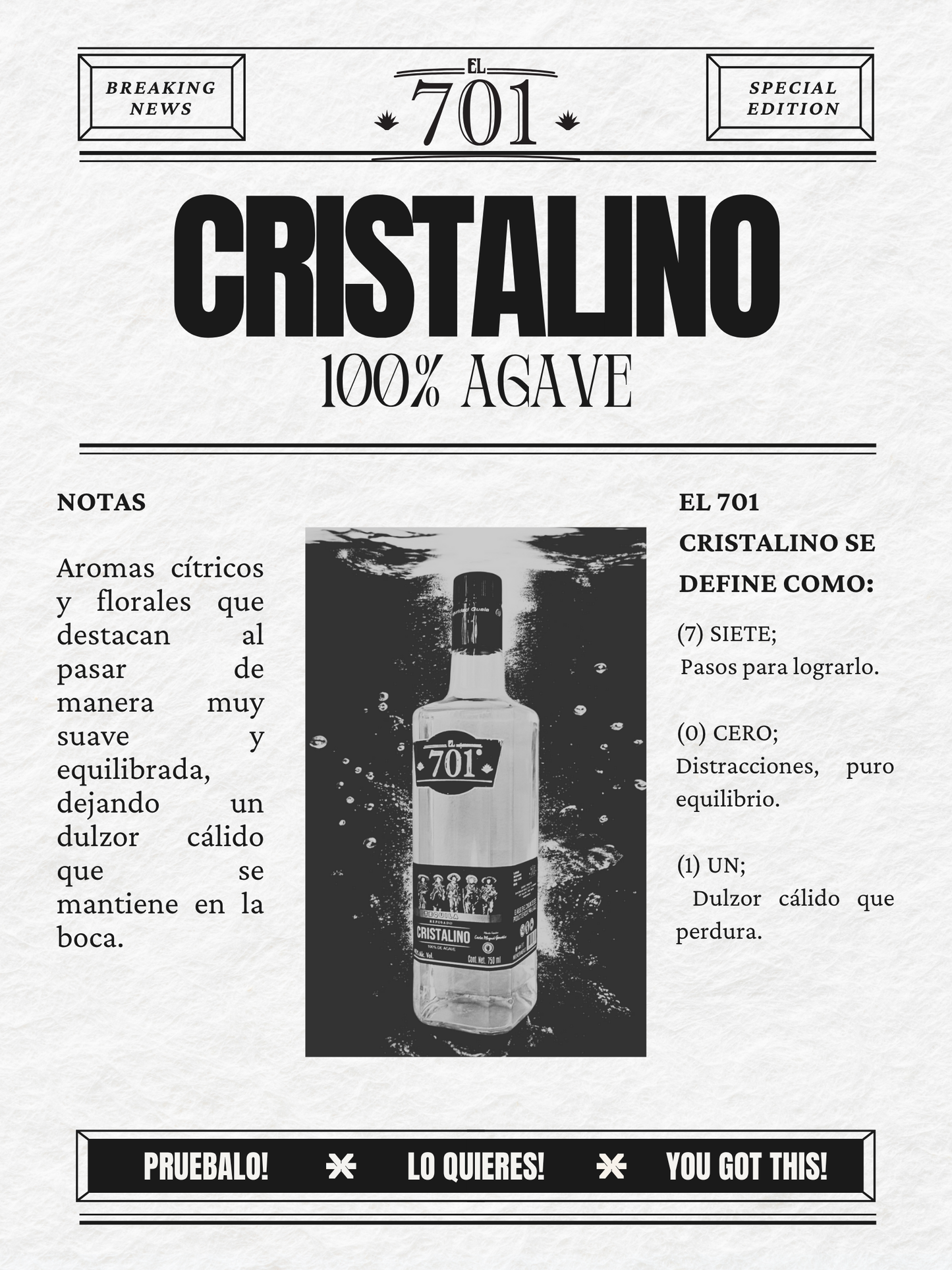 CAJA 701 CRISTALINO