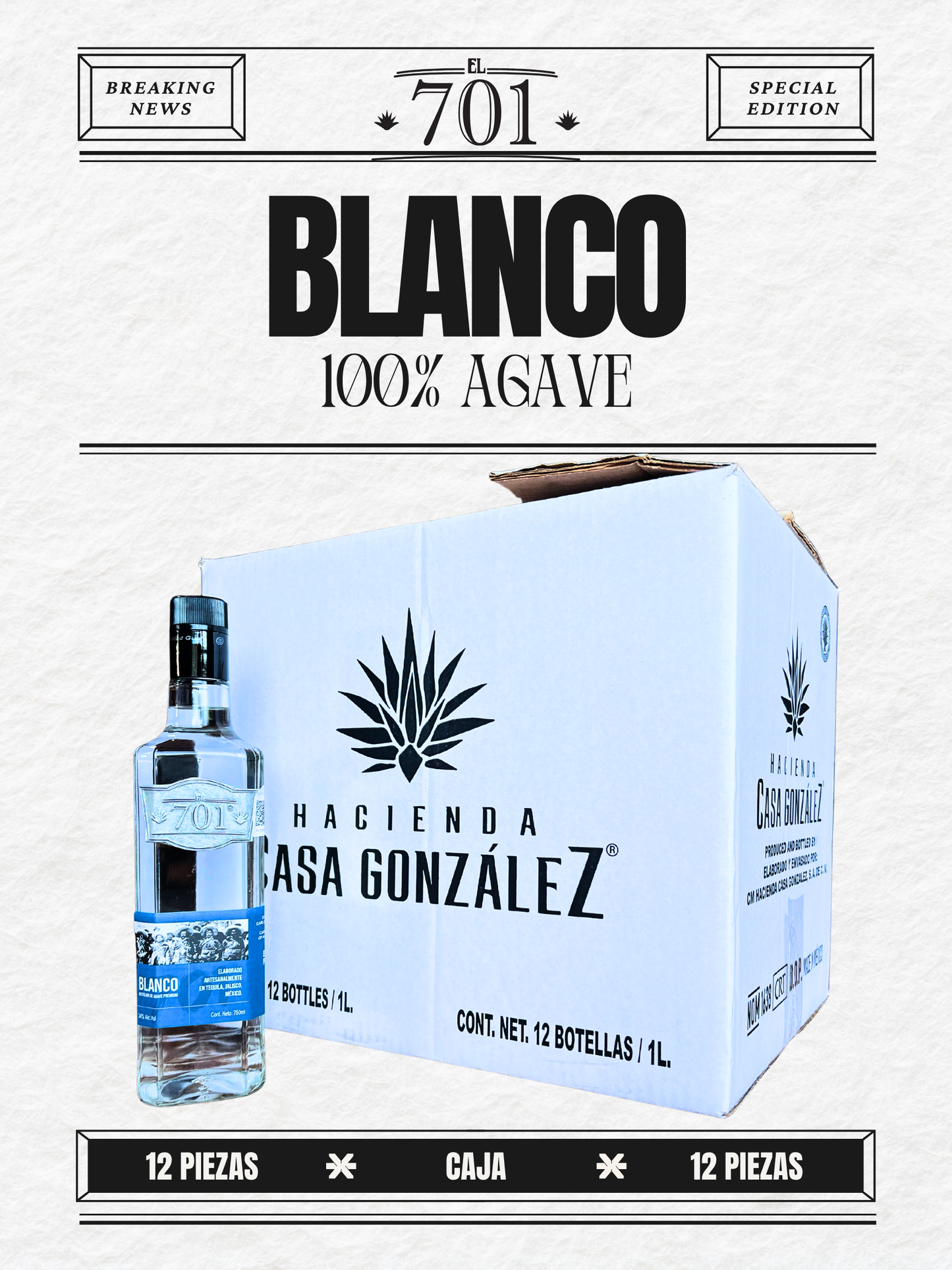 CAJA “EL 701” BLANCO