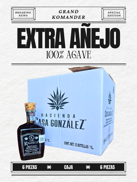 CAJA EXTRA AÑEJO “GRAND KOMANDER”