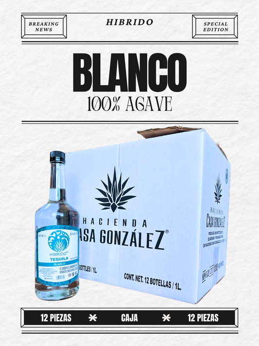 CAJA TEQUILA BLANCO HIBRIDO