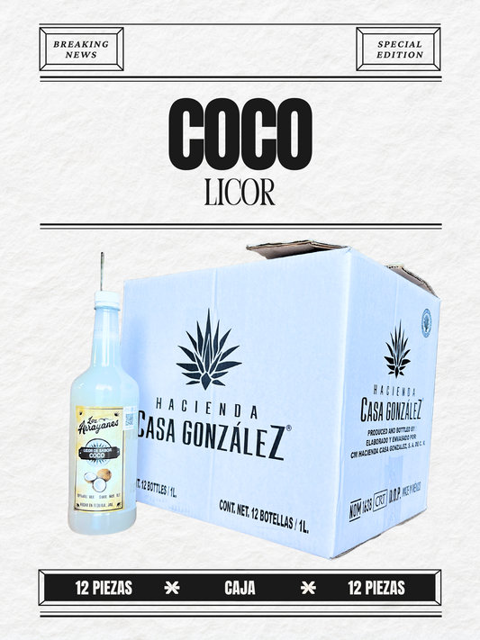 CAJA LICOR COCO “LOS ARRAYANES”