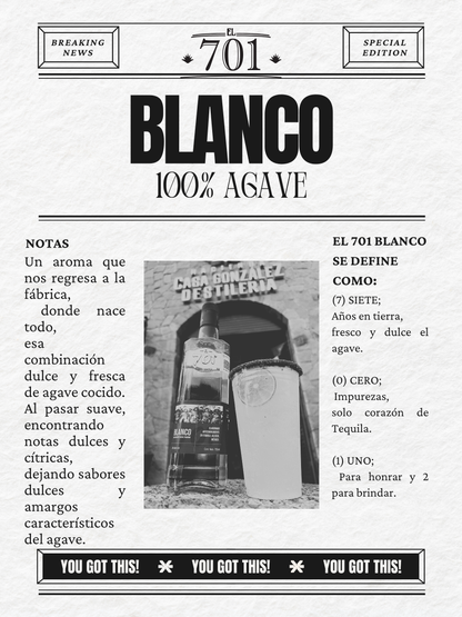 CAJA “EL 701” BLANCO